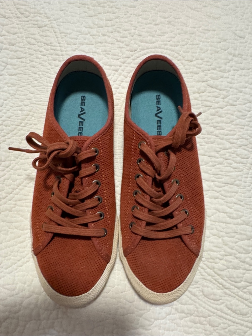 SeaVees Women’s Rust Mesh Lace-Up Sneakers